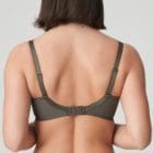Back view of Prima Donna Palace Garden In Full Cup Bra Khaki Reptile