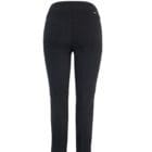 Back image of Up! Pants Boss Petal Slim Leg Trouser in Black