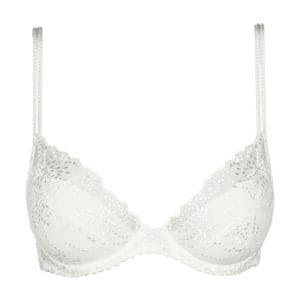 White Underwired Icicle Bra From Marie Jo