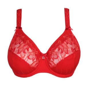 red deauville bra