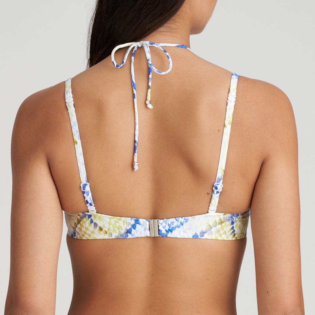 Strapless snakeskin bikini sales