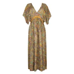 The Sakarun Maxi Dress in Sunny Paisley