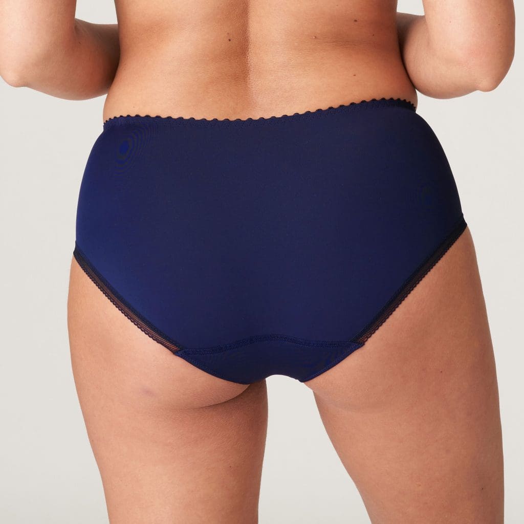 Prima Donna brief in velvet blue