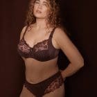 Model wearing Prima Donna Deauville bra and brief set