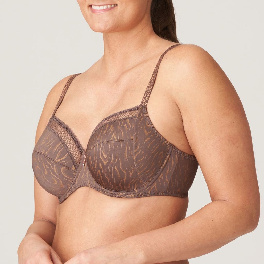 Prima Donna bra in brown and gold tones