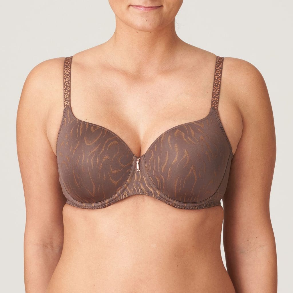 Prima Donna bra in brown and gold tones