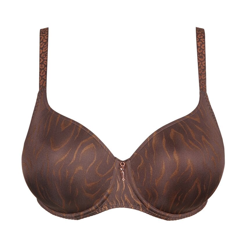 Prima Donna bra in brown and gold tones