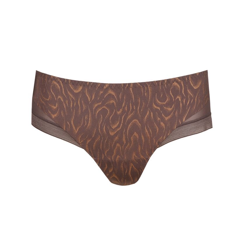 Prima Donna brief in brown and gold tones